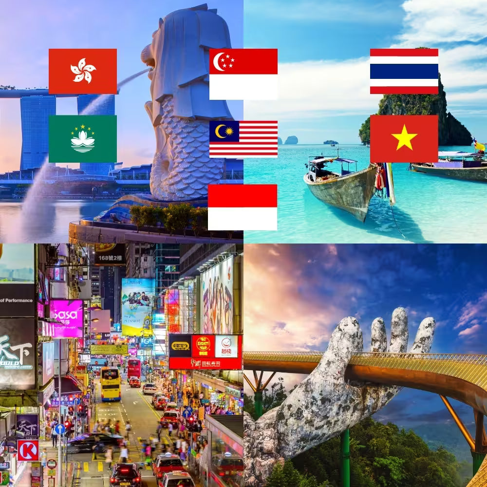 eSIM Asia (7 countries)