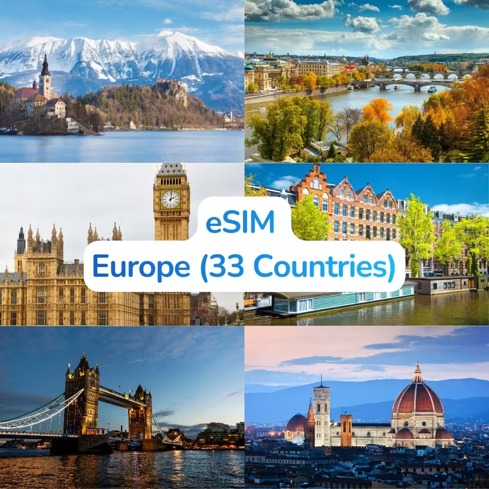 eSIM Europe (33 Countries)